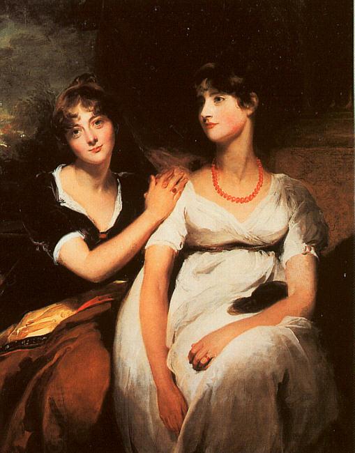  Sir Thomas Lawrence The Daughters of Colonel Thomas Carteret Hardy